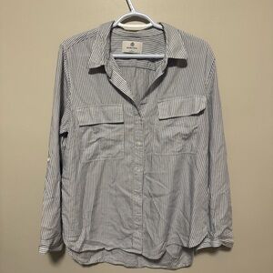 Aritzia Babaton Utility Button Up Shirt - Women’s Large